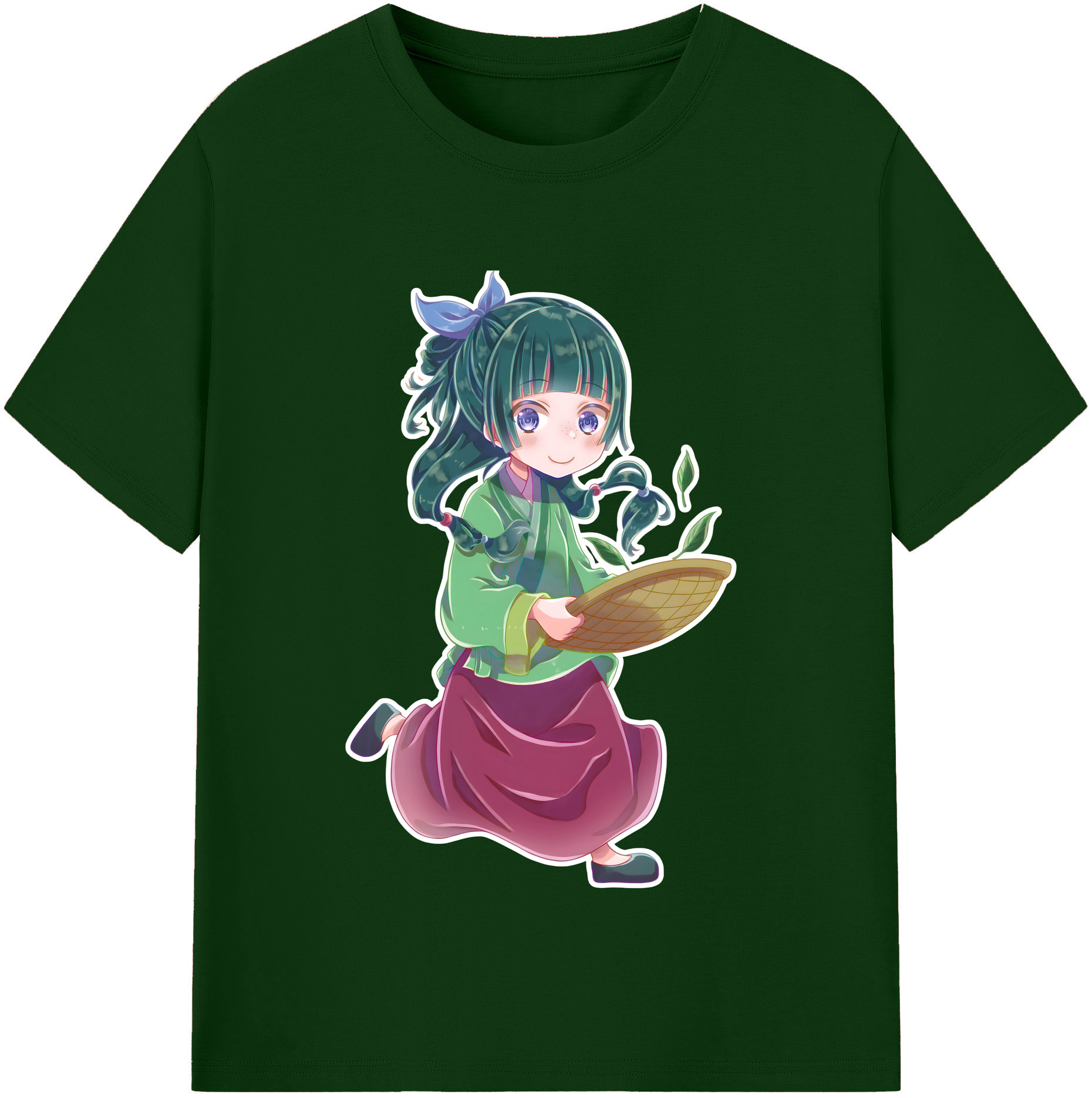 （画像用） 薬屋のひとりごと The Apothecary Diaries 綿100％半袖Tシャツ（フロントプリント）